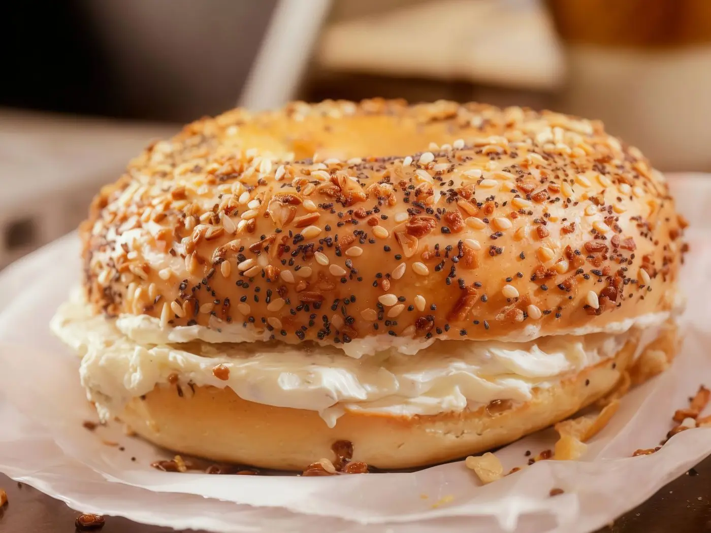 Bagels at Donuts Factory