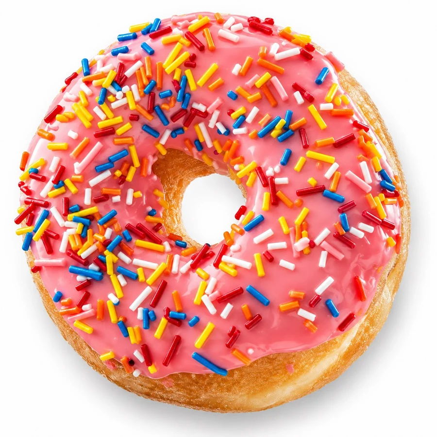 Strawberry Sprinkled at Donuts Factory