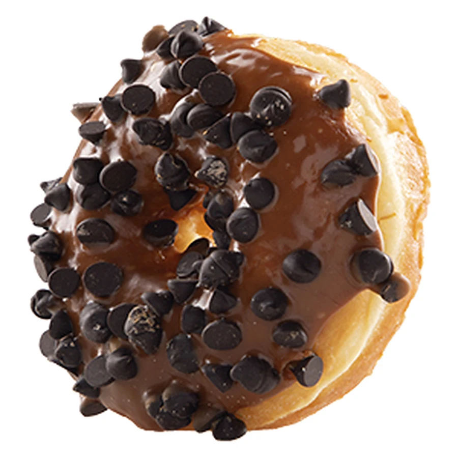 Caramel Chocolate Drops at Donuts Factory