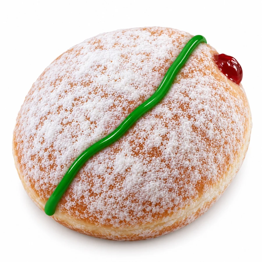 Vegan Jelly Shell at Donuts Factory