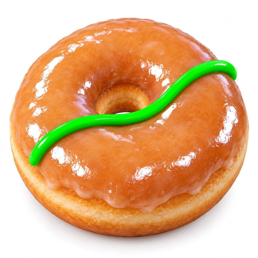 Vegan Glazed at Donuts Factory