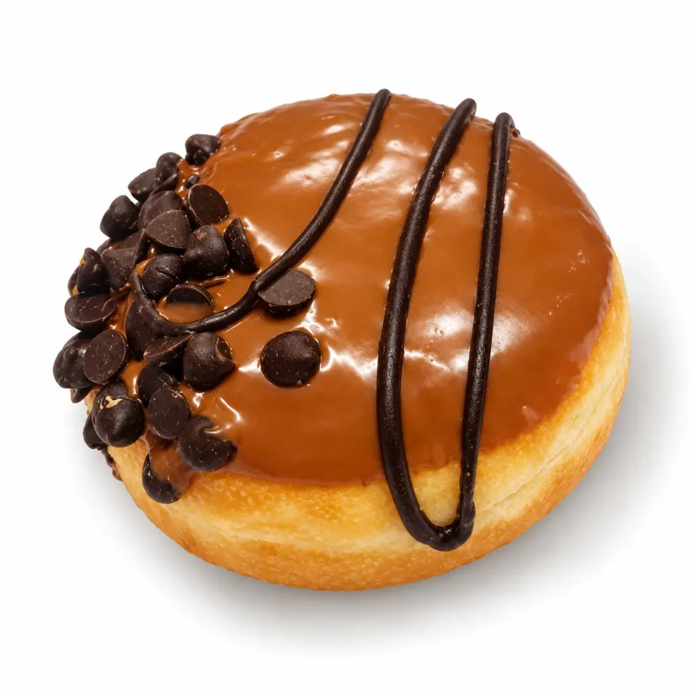 Hazelnut Chocolate Caramel Special at Donuts Factory