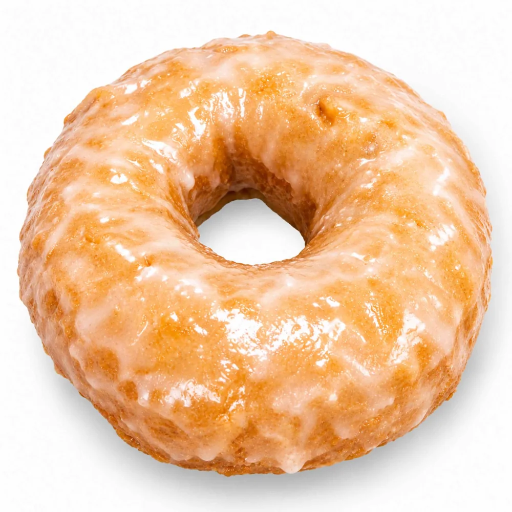 Vanilla Cake Glazed at Donuts Factory