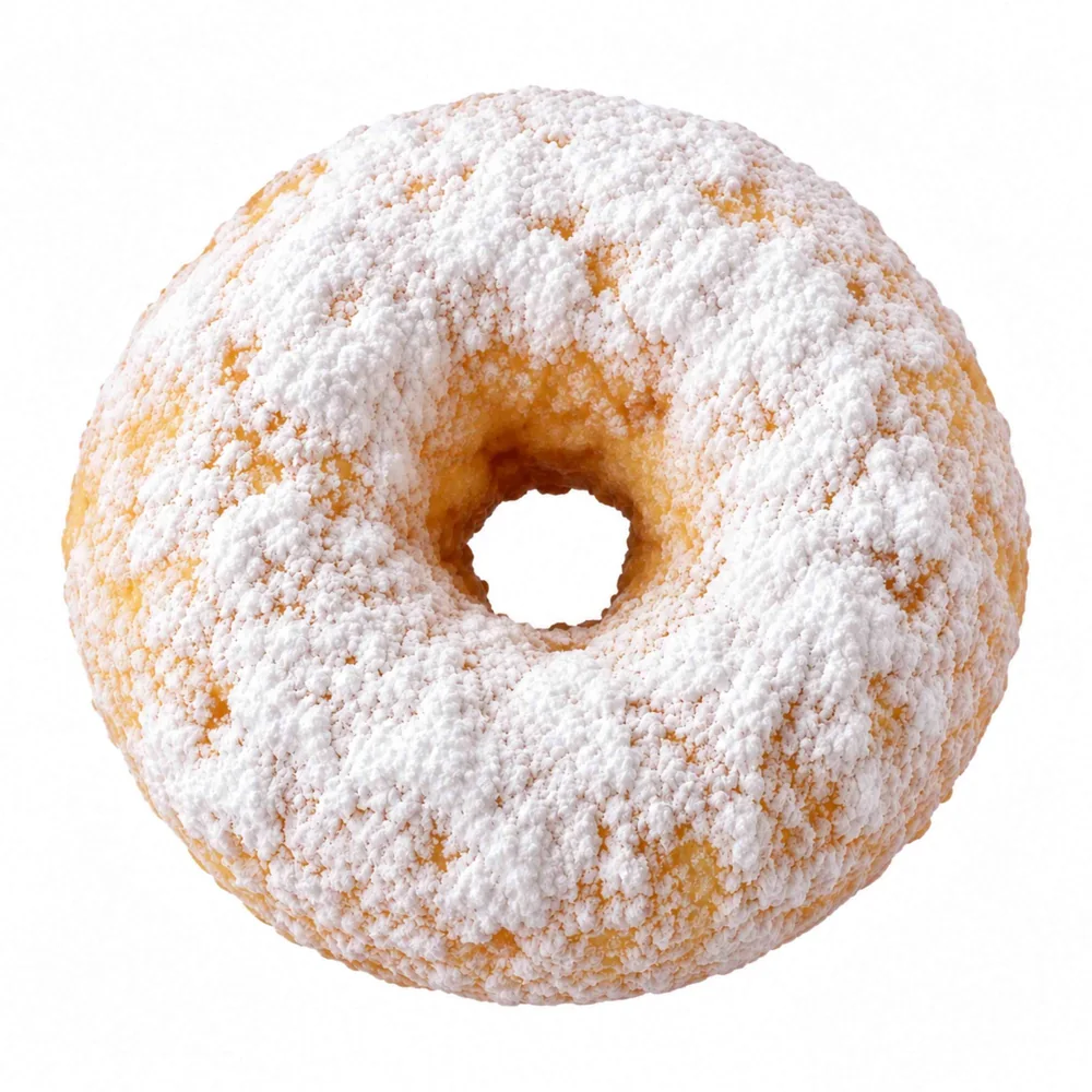 Vanilla Cake Powdered at Donuts Factory