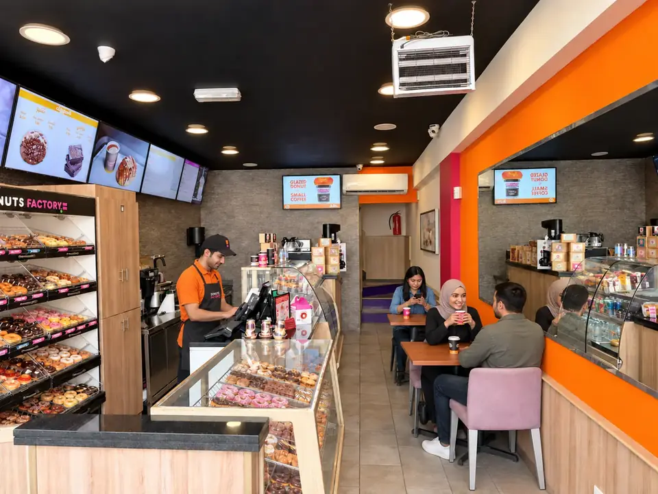 Abu Nseir indoor seating