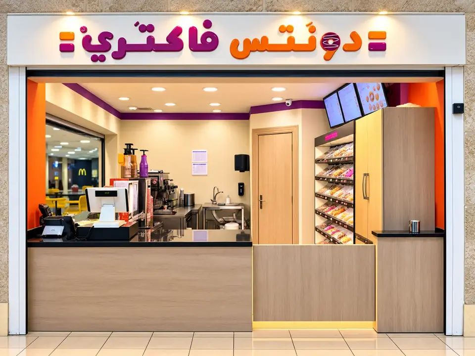 Amman Mall storefront · side view
