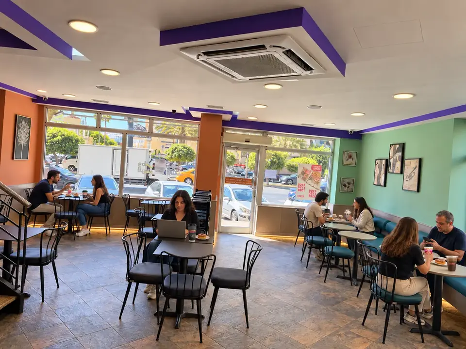 Madina Street indoor seating