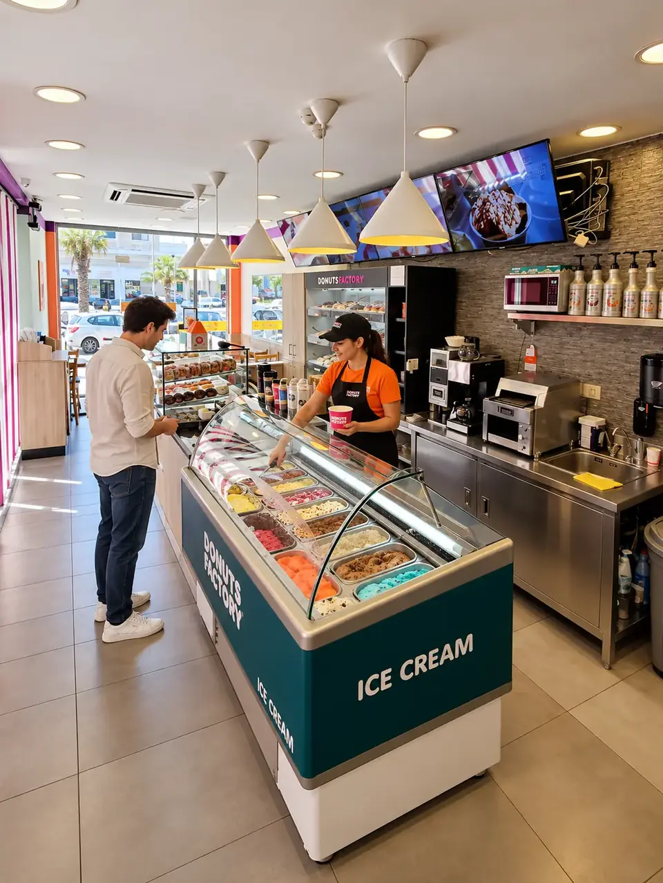 Radio & TV Street counter · service view